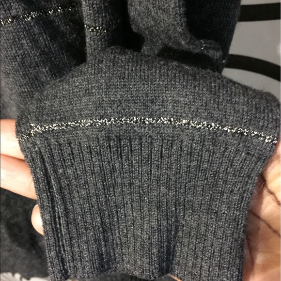 Gerry Weber Gray/Silver Cardigan Sz L - Picture 3 of 5